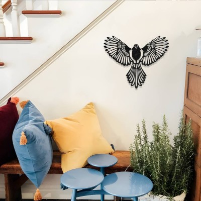 Uçan Kuş Metal Duvar Tablosu – Modern Kuş Metal Dekoru