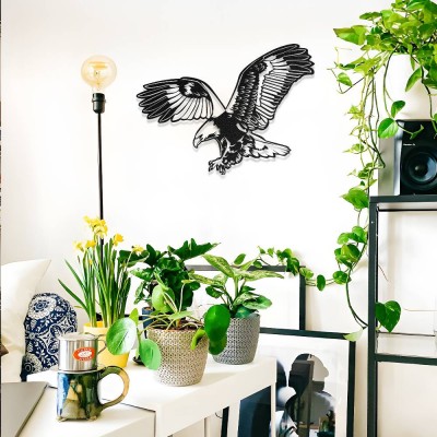 Kartal Metal Duvar Tablosu – Uçan Kartal Metal Dekoru