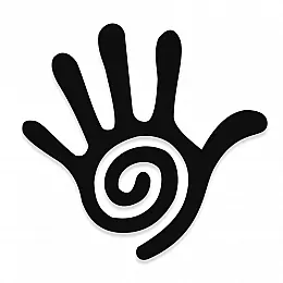 NEW JARGON Aum Yoga Zen Eli Hand Tasarımı Metal Set Dekoratif İç Mekan İçin Metal Tablo 50x50 cm