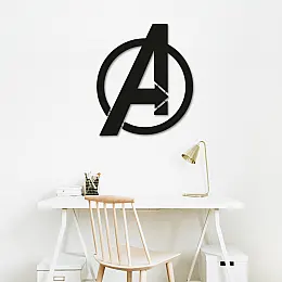 Avengers Duvar Oda Ev Aksesuarı Metal Tablo 