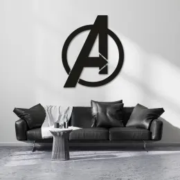 Avengers Duvar Oda Ev Aksesuarı Metal Tablo 