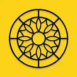 Lotus Çiçeği Yoga  Semboli Metal Dekoratif İç Mekan İçin Metal Tablo 50x50 Cm