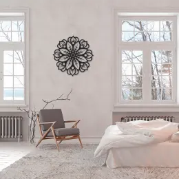 Mandala Duvar Oda Ev Aksesuarı Metal Tablo  