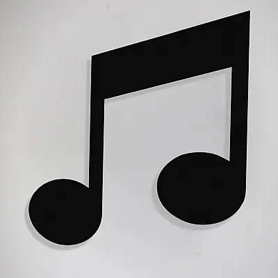 Müzik ve Nota Metal Tasarım Tablosu 50x45cm