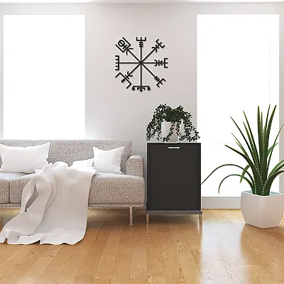 Dünya Yol Haritası Metal Duvar Panosu - Ofis ve Ev İçin Dekoratif Metal Tablo