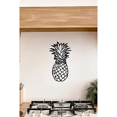 Ananas Metal Tablo Duvar Oda Ev Aksesuarı