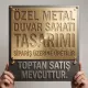  Deve Tabanı (Monstera) Büyük Yapraklı Metal Duvar Tablosu | Modern Ev ve Oda Aksesuarı